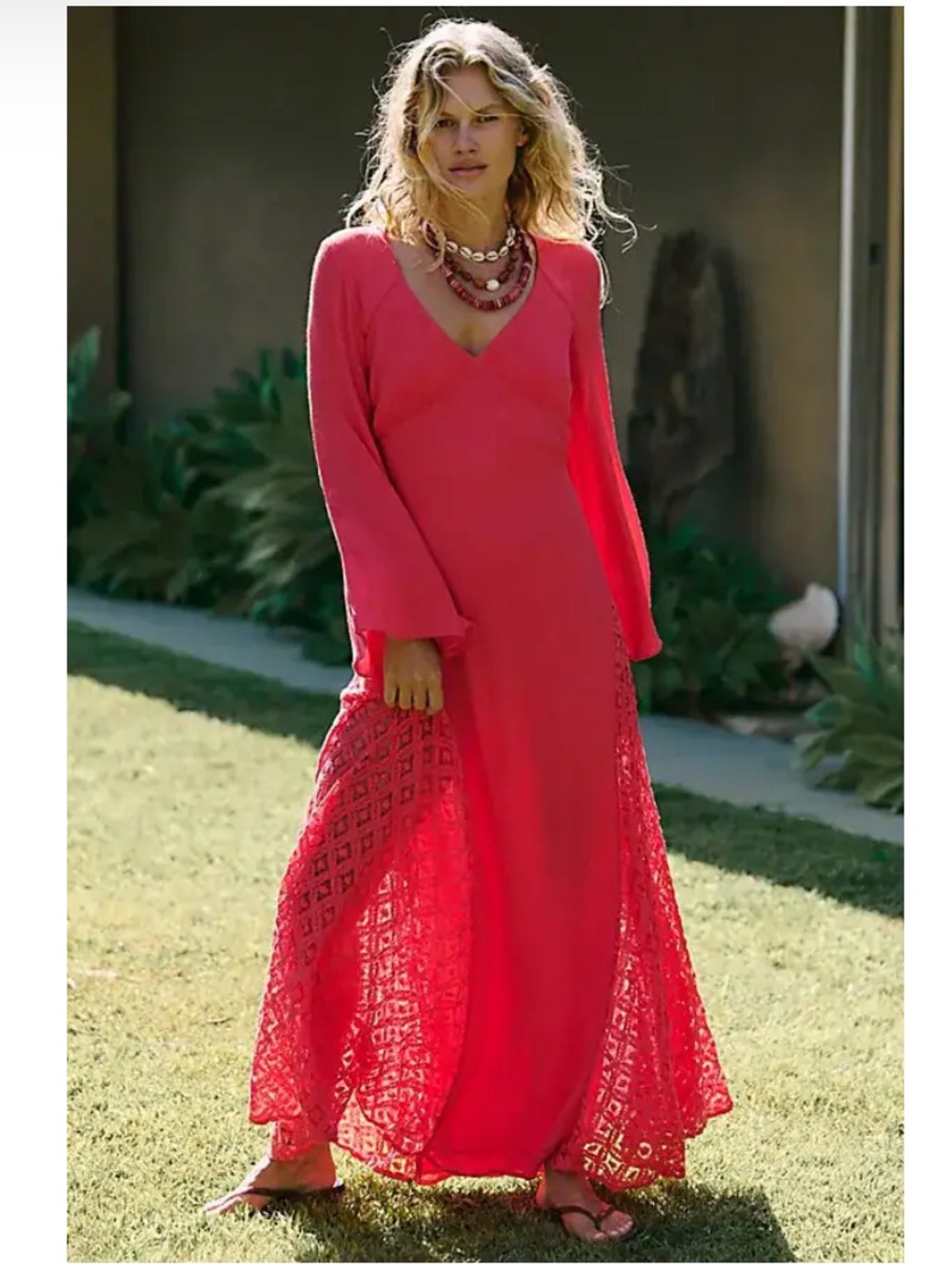 FREE PEOPLE Hazel Maxi Dress Free-est Small